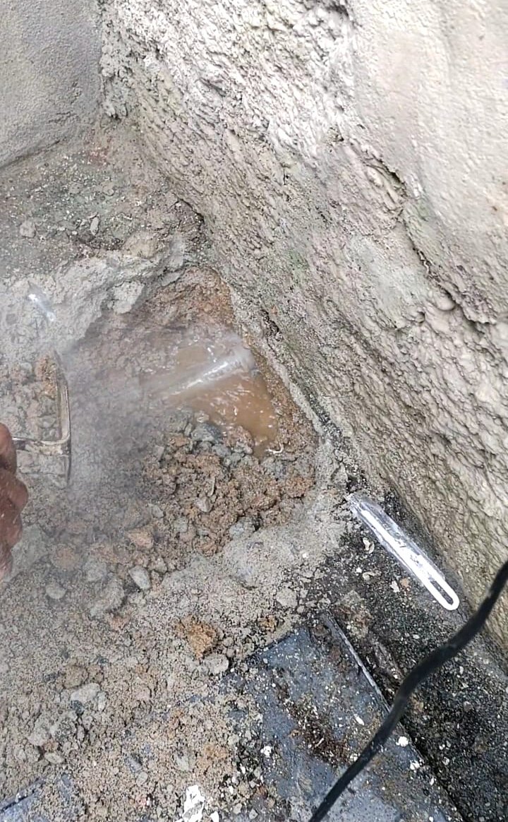 Varredura acústica em área externa